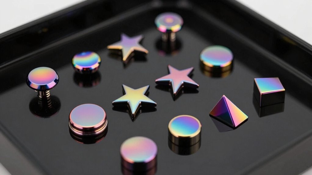 top titanium piercing sets