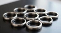 top titanium seamless rings