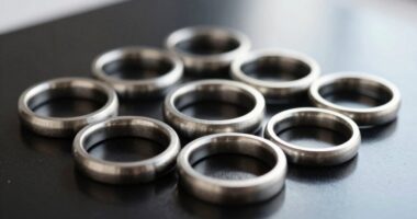 top titanium seamless rings