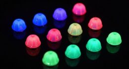 top uv acrylic cartilage earrings