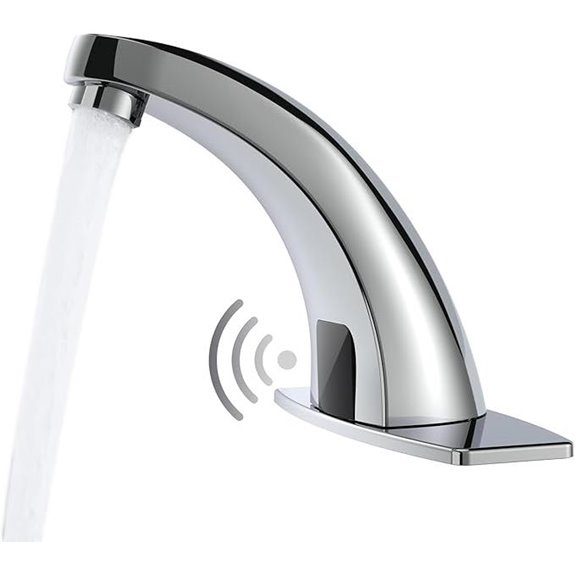Touchless Commercial Sensor Bathroom Faucet with Control Box