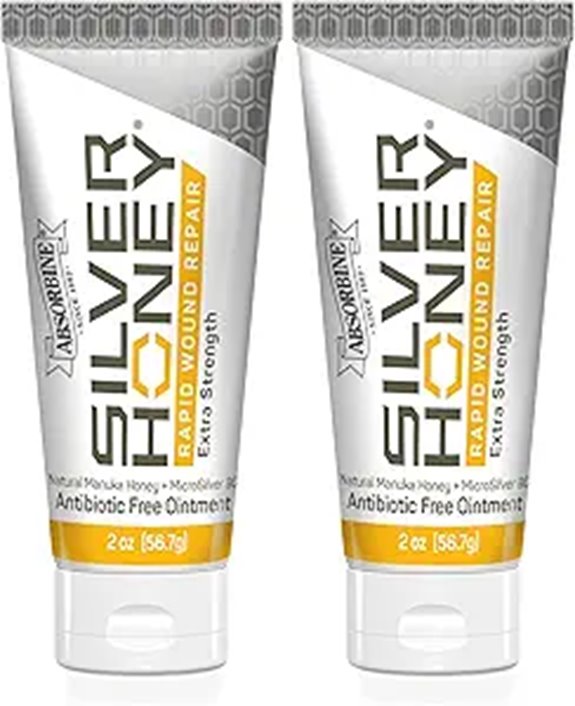 Absorbine Silver Honey Wound Repair Ointment Twin Pack