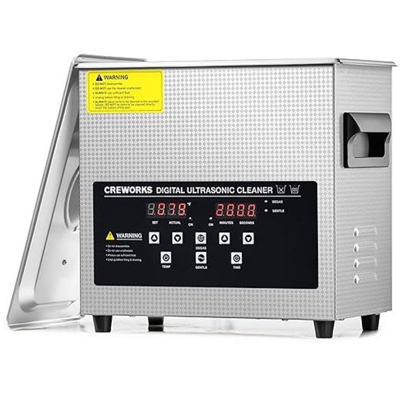 CREWORKS 3L Ultrasonic Cleaner with Heater and Timer