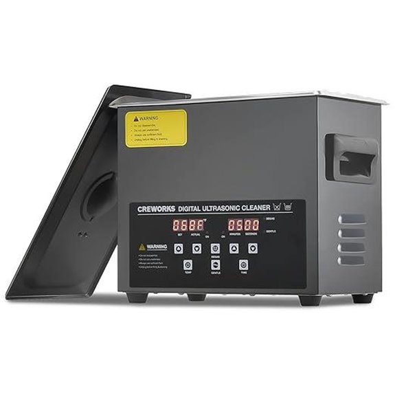 CREWORKS 3L Ultrasonic Cleaner with Heater and Timer