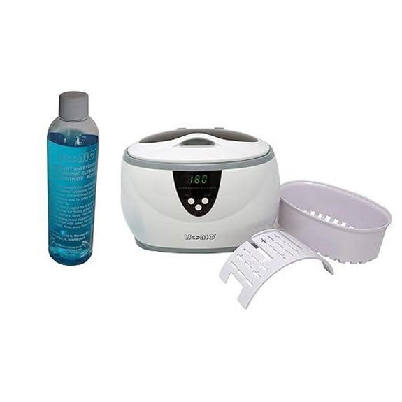 iSonic Ultrasonic Jewelry Cleaner D3800A with Solution
