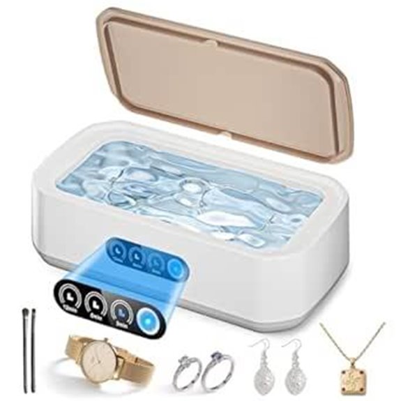 WINTERCRUSH Ultrasonic Jewelry and Dental Cleaner