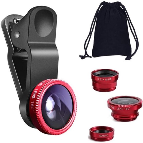 KINGMAS 3-in-1 Universal Smartphone Lens Kit