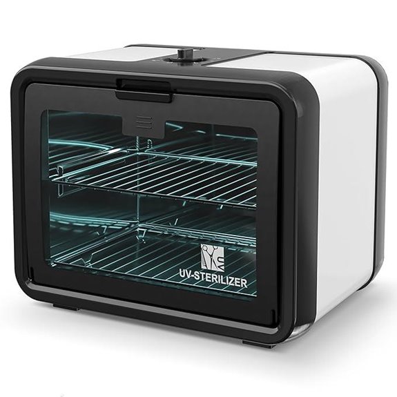 SalonDepot UV Sanitizer Cabinet for Tools and Phones