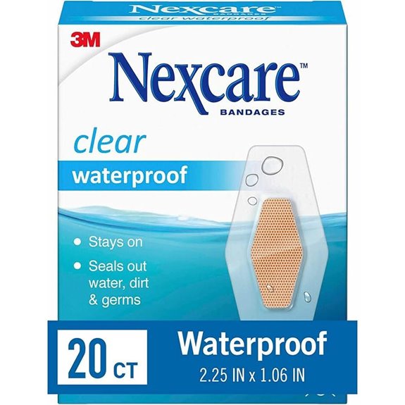 Nexcare Waterproof Clear Bandages (20 Count)