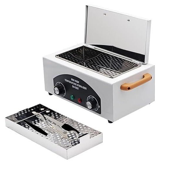 Autoclave Cabinet 1.5L High Temp Sterilizer (White)