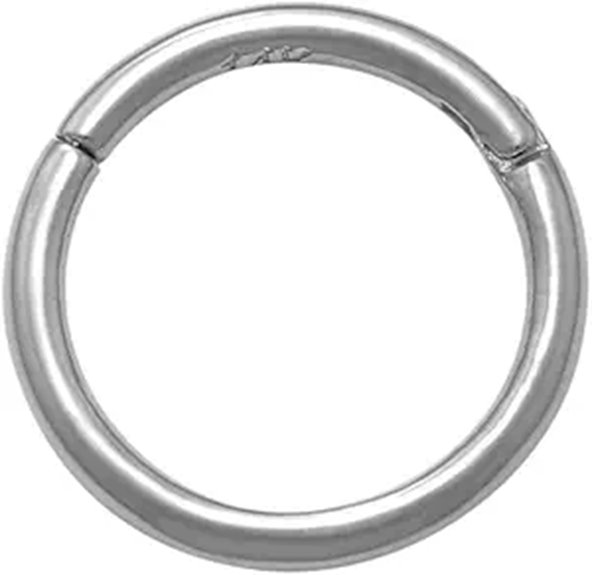 ANYGOLDS 14K Solid Gold Hoop Earrings for Men Women