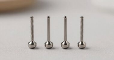 2026 titanium flat stud
