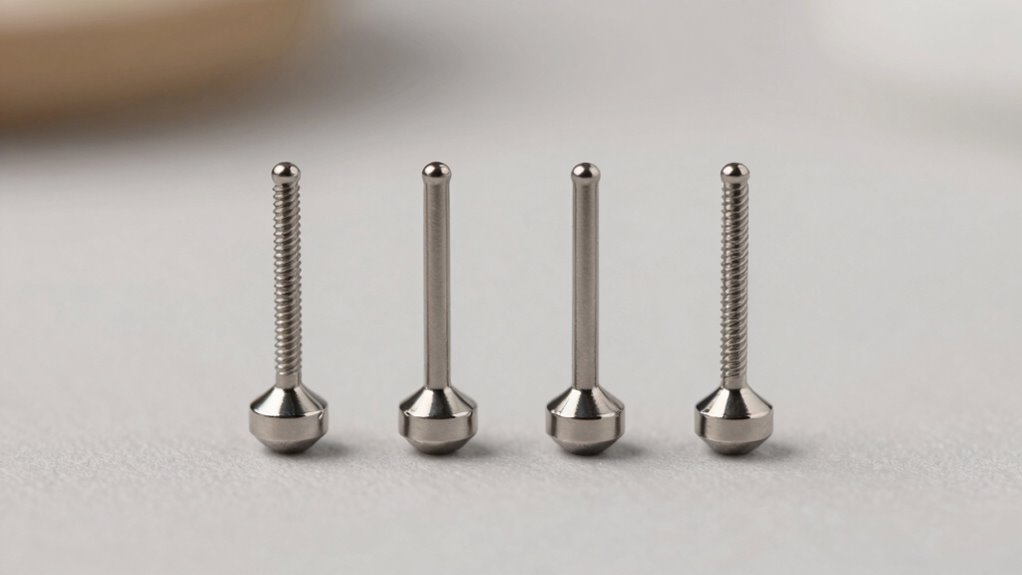 2026 titanium flat stud