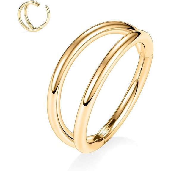 316L Surgical Steel Septum and Cartilage Piercing Jewelry