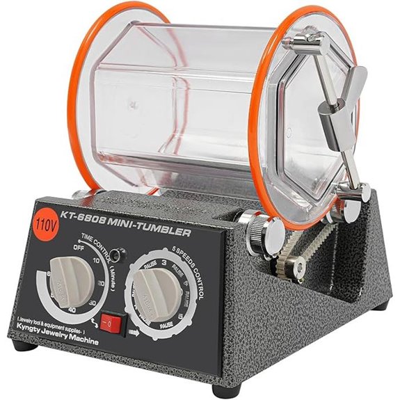 Jewelry Polisher Tumbler 3KG with Speed Control