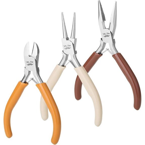 Mr. Pen Jewelry Pliers Set 3 Pack Autumn Colors