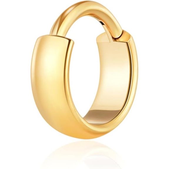 Chain Link Septum and Cartilage Piercing Rings