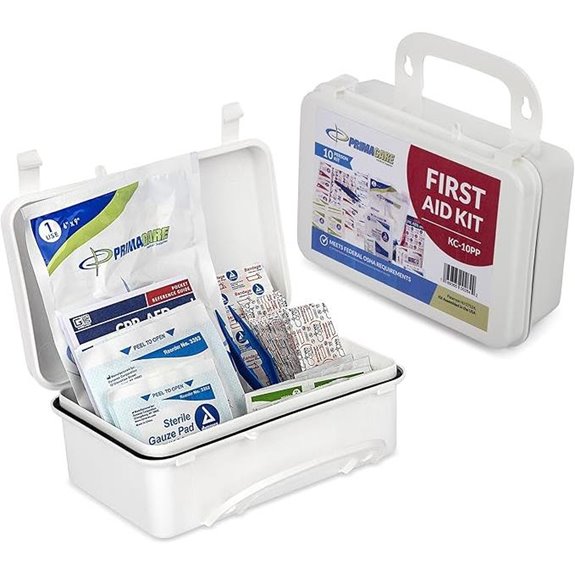 Primacare 10-Person Compact First Aid Kit 102 Pieces