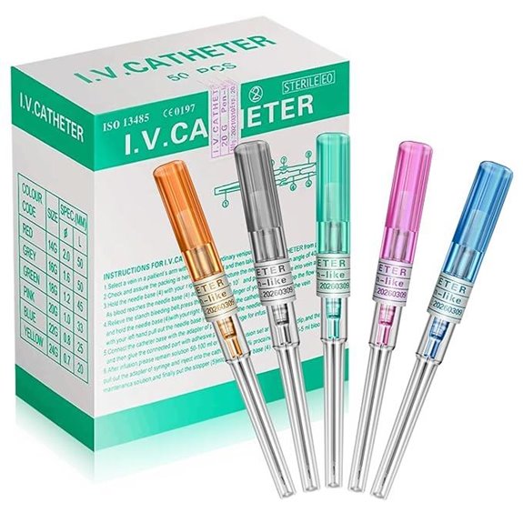 Professional Piercing Catheter Needles Kit (50PCS)