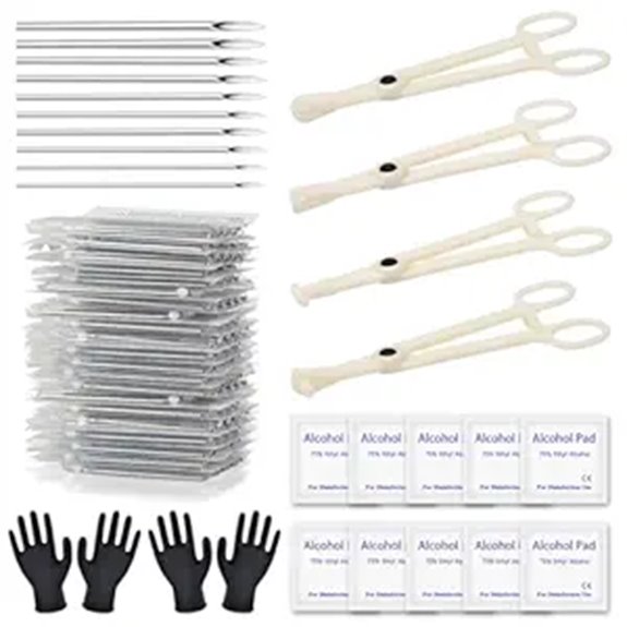Rayyl 42-Piece Body Piercing Kit with Needles