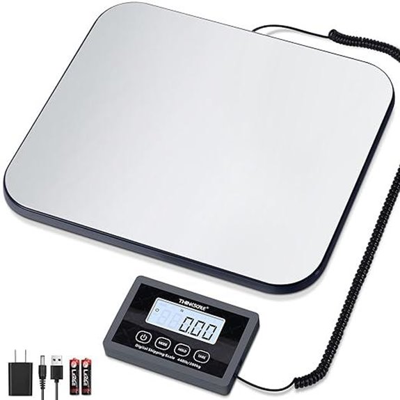 Thinksale Digital Postal Scale 440lb with Backlit LCD