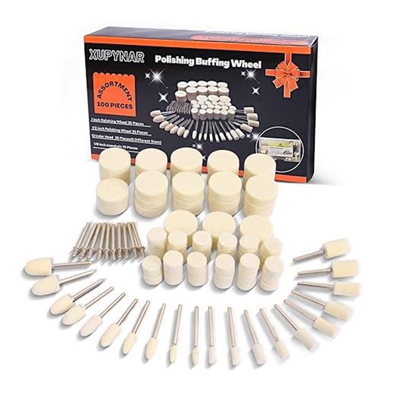 Polishing Buffing Wheel Kit for Dremel Tools