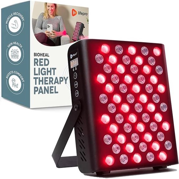 LifePro Red Light Therapy Panel with Dual LEDs