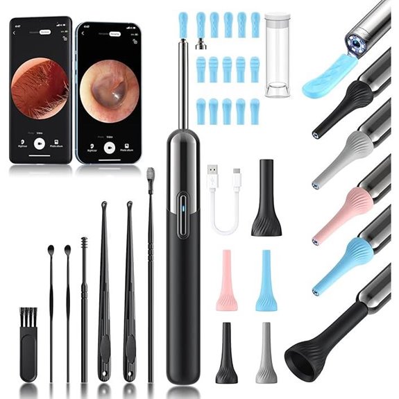 3-in-1 Ear Wax Removal Kit with Camera