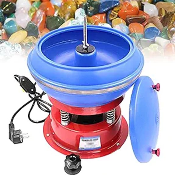 Electric Vibratory Tumbler for Metal Polishing