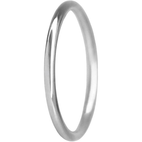 Cords Club Titanium Hoop Earrings for Women