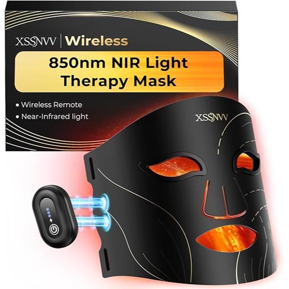 Red Light Therapy Face Mask with 4 Modes