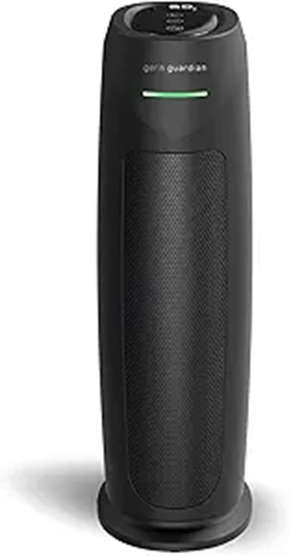 GermGuardian HEPA Air Purifier with UV-C and Monitor