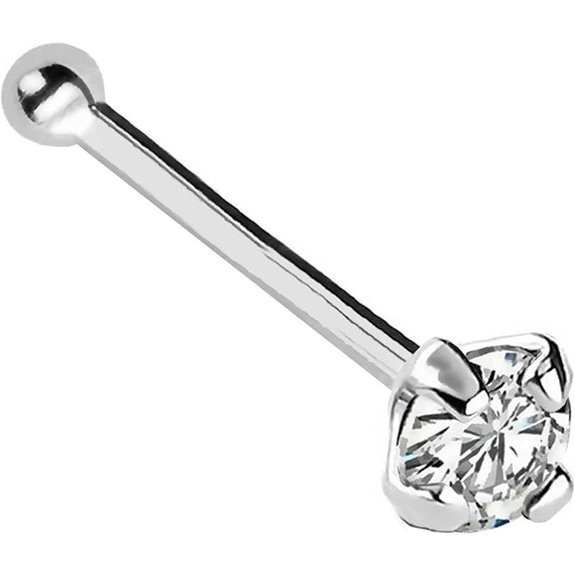 Jewelry Avalanche 14K Gold Diamond Nose Ring