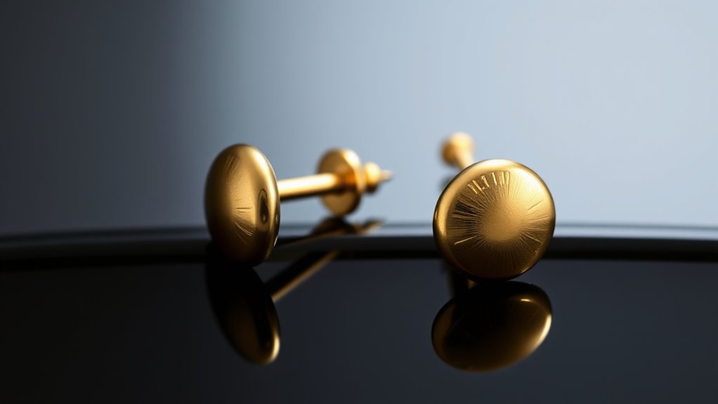 gold labret stud considerations