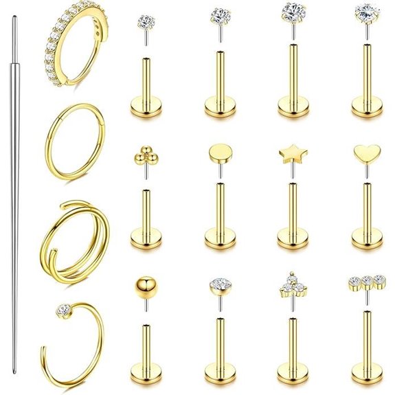 Orazio Gold Filled Nose Rings and Jewelry