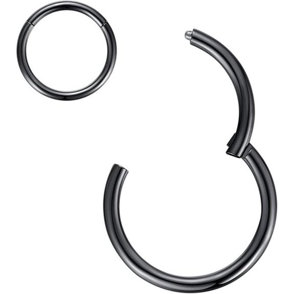 OrangeLove Hypoallergenic Nose & Cartilage Rings