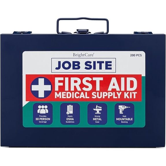 Heavy Duty OSHA-Compliant First Aid Kit for Contractors