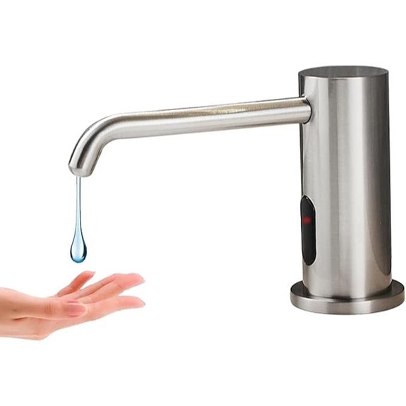 Touchless Liquid Soap Dispenser with Infrared Sensors
