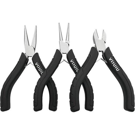 3-Piece Jewelry Pliers Set Jewelry Making Tools