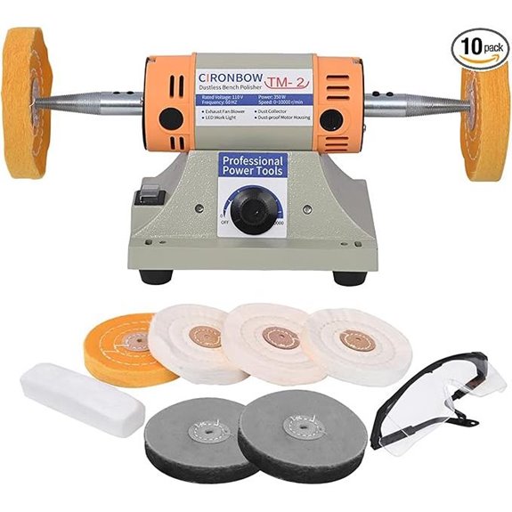Jewelry Polisher & Grinder Machine with Accessories