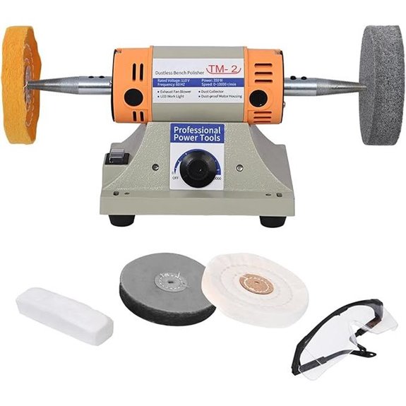 Jewelry Polisher and Buffer with Accessories