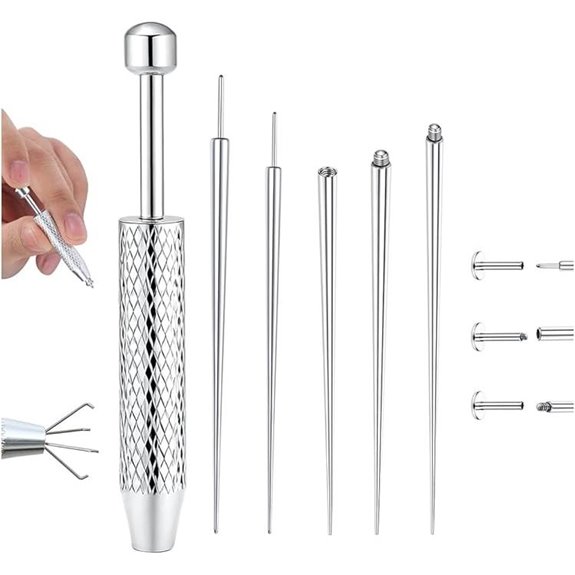 Piercing Taper Ball Grabber Tool for Jewelry Change