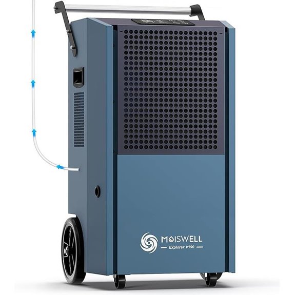Commercial 190 Pints Dehumidifier with Pump
