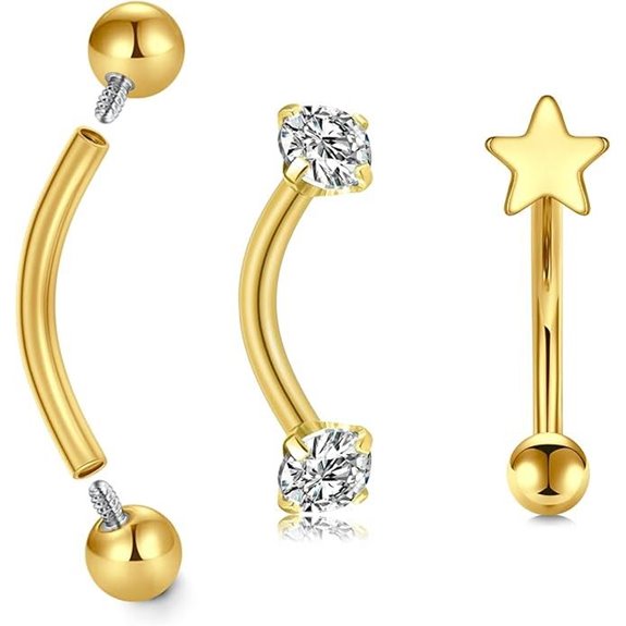 Longita Rook Piercing Jewelry (16G 8-10mm)