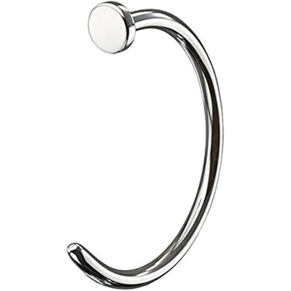 Titanium Nose Hoop Ring - Nickel-Free & Hypoallergenic