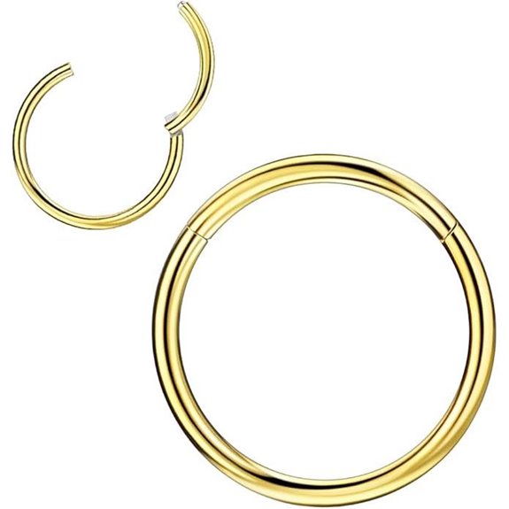 Surgical Steel Piercing Ring for Nose & Cartilage