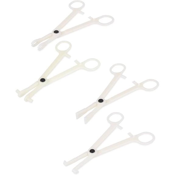 Reusable Body Piercing Clamp Set (4 Pieces)