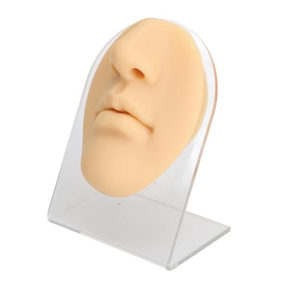 3D Silicone Nose Model for Piercing Practice