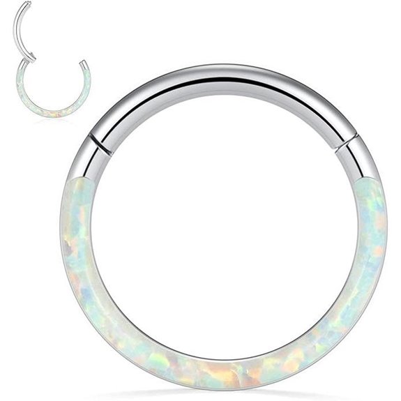 PEAKLINK Stainless Steel Septum & Cartilage Piercing Ring