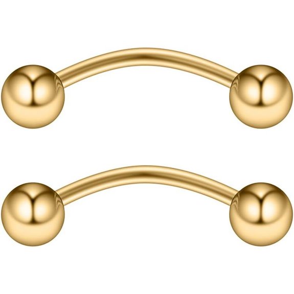 Ruifan Surgical Steel Body Piercing Jewelry Set